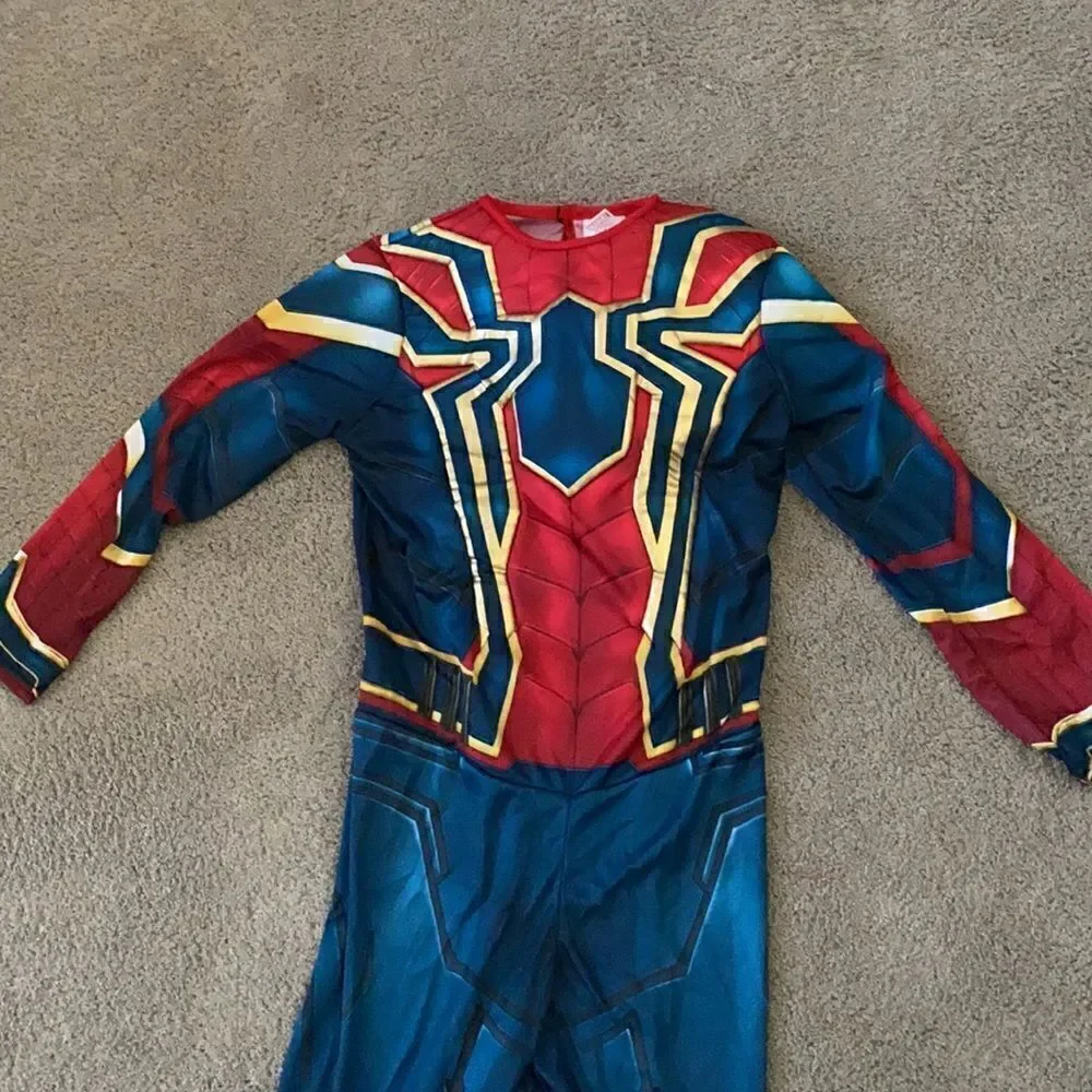 Kids Marvel Avengers Spider-Man Halloween Costume Size L NWOT